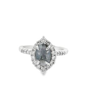 Marquise  S+P Oval Ring