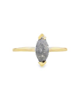 H.H Marquise S+P Ring Yellow