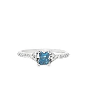 Clover Blue S+P Ring