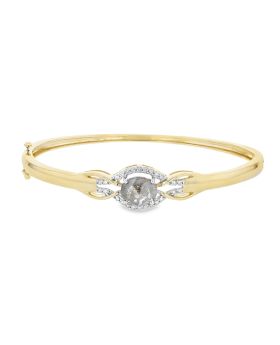 Oval S+P Bangle Yellow